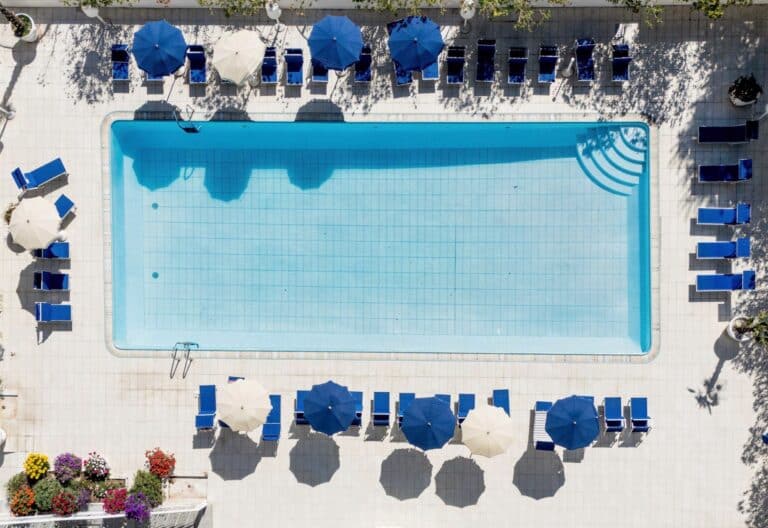 Hotel Caravelle Cattolica - Piscina vista dall alto