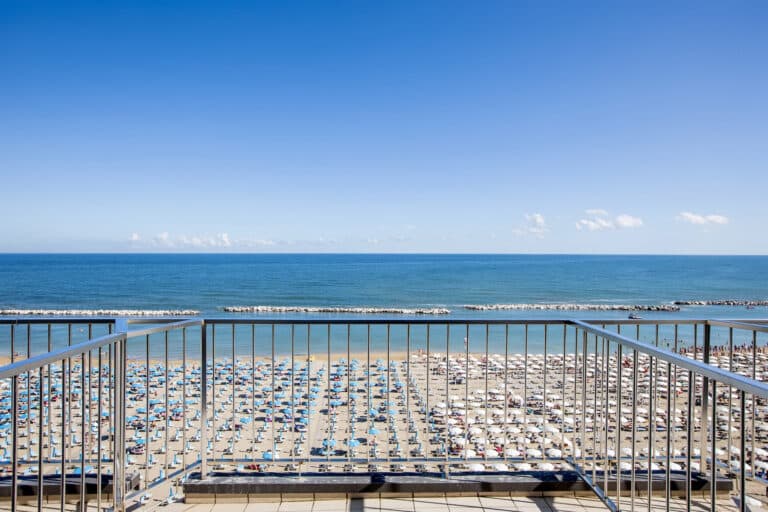 Hotel Caravelle Cattolica - Sea View Superior Room balcone 2